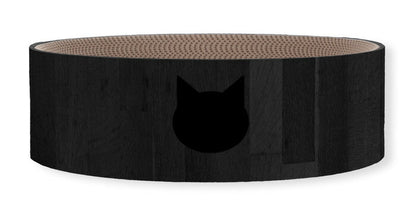 猫壱 バリバリボウル ブラック Black ダンボール 丸型 ボウル 爪とぎボウル 爪とぎ 爪研ぎ 爪とぎ防止 猫用 猫用品 ねこ ネコ 猫の爪とぎ つめとぎ 爪みがき 据え置き ペット用 お手入れ