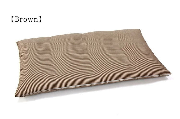 日本製 長座布団カバー 68×120cm 洗える ロイヤルストライプ 無地 ごろ寝カバー ナチュラル 長座布団 座布団 カバー クッション 角 シート 北欧 おしゃれ かわいい 国産(代引不可)【メール便配送】