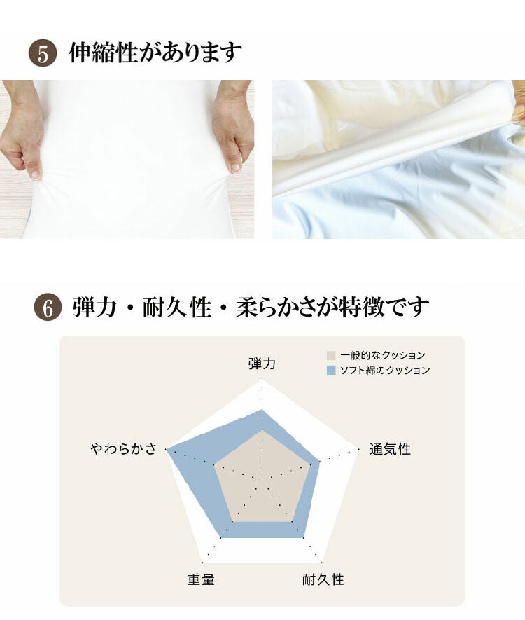 【機能クッションブランドandmore】2wayニットヌードクッション 50×50cm ヌードクッション ニット 帝人クリスター 中材 羽毛 座布団 シート 背あて ヌードクッション クッションカバー用(代引不可)