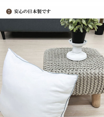 【機能クッションブランドandmore】2wayニットヌードクッション 60×60cm ヌードクッション ニット 帝人クリスター 中材 羽毛 座布団 シート 背あて ヌードクッション クッションカバー用(代引不可)