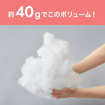 ヌードクッション 45×45cm 単品 東レ ft綿 圧縮梱包 コンパクト 日本製 国産 洗える 洗濯 手洗い ウォッシャブル インナー ポリエステル 背もたれ 1個 インテリア シンプル ベーシック 寝具 一個