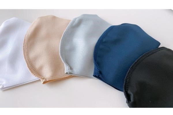 日本製 薄手 マスク 3枚組 UVカット フリーサイズ 通気性と伸縮性のよい3D立体マスク 夏用洗えるマスク ウイルス 花粉 ほこり セット 家族 まとめ買い(代引不可)