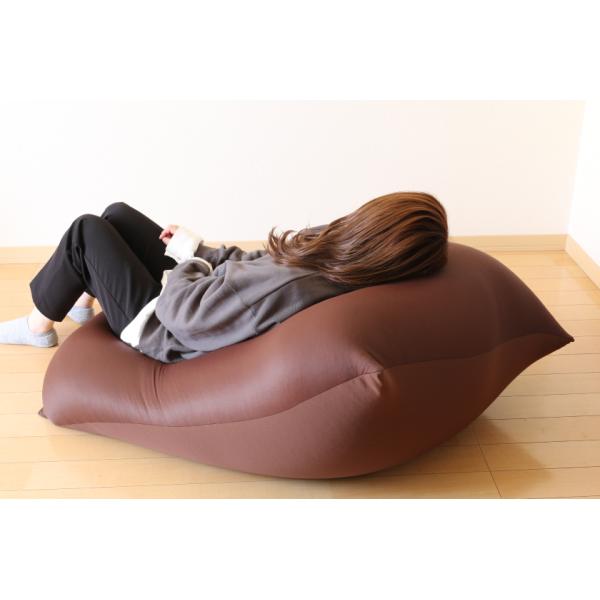 ビーズクッション 特大 大きい ソファ もちもち 175L 補充 マイクロビーズ 日本製 国産 おしゃれ かわいい 大きめ 座椅子 ごろ寝 一人掛け 新生活 足枕 DaractionII(ダラクション2)(代引不可)