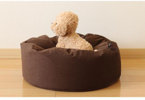 日本製 ペットをダメにするビーズベッド 洗える ペットベッド ソファ 犬 猫 ねこ ビーズクッション 羽毛タッチ綿 マイクロビーズ 補充 小型犬 中型犬 おしゃれ かわいい 国産(代引不可)