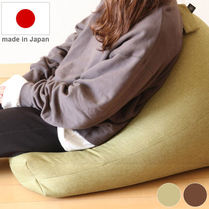 ビーズクッション 三角 背もたれ ソファ 座椅子 撥水 はっ水 ペット 汚れ 犬 猫 安心 フロアソファー ごろ寝 日本製 国産 補充 大きい おしゃれ かわいい トライアングルビーズソファ― 新生活(代引不可)