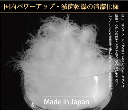 羽毛布団 シングル ロング 日本製 ホワイトダックダウン 90% 350dp 1.0kg 掛け布団 掛布団 羽毛ふとん 冬用 暖かい あったか 立体キルト 滅菌 2倍洗浄 防ダニ抗菌防臭防汚(代引不可)