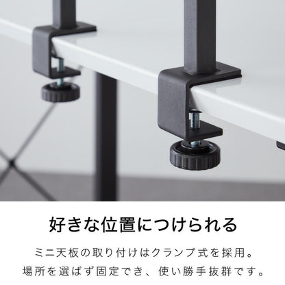 【5%OFF】パソコンデスク ワゴンセット 幅120cm 可動式ミニ鉄板付き 石目調 コンクリート調 スチール脚 書斎 学習デスクワークデスク コンパクト 省スペース パソコン机 学習机 PCデスク(代引不可)