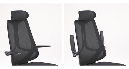 オフィスチェア ヘッドレスト 高さ調節 おしゃれ ゲーミングチェア メッシュ ハイバック アームレスト 肘置き 肘掛け キャスター付き 書斎 チェア 椅子 いす イス(代引不可)