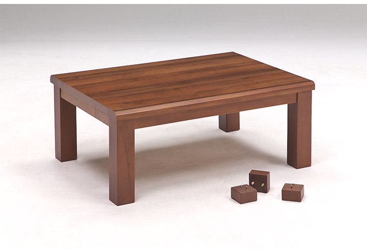 こたつテーブル 幅105cm 長方形 木製 継脚 高さ調節 センターテーブル ローテーブル 省エネ 節電 エコ 暖房器具 リビング ダイニング おしゃれ 北欧 インテリア 炬燵 コタツ シンプル(代引不可)