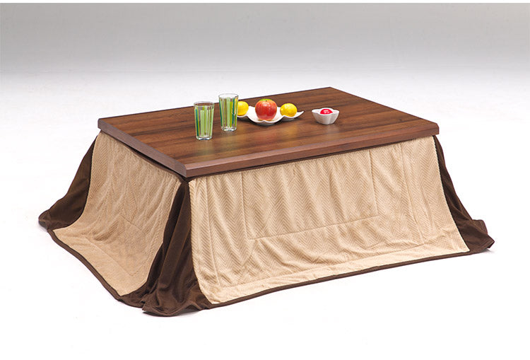 こたつテーブル 幅105cm 長方形 木製 継脚 高さ調節 センターテーブル ローテーブル 省エネ 節電 エコ 暖房器具 リビング ダイニング おしゃれ 北欧 インテリア 炬燵 コタツ シンプル(代引不可)