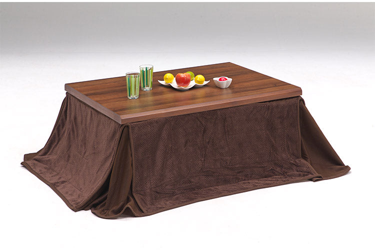 こたつテーブル 幅105cm 長方形 木製 継脚 高さ調節 センターテーブル ローテーブル 省エネ 節電 エコ 暖房器具 リビング ダイニング おしゃれ 北欧 インテリア 炬燵 コタツ シンプル(代引不可)