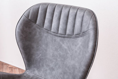 ダイニングチェア 単体 幅51cm オートリターン式 背もたれ付き 回転式 リビング デスクワーク リモートワーク デスク 回転チェア リターンチェア(代引不可)