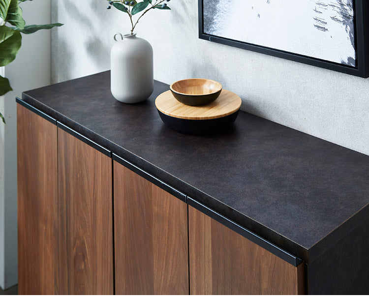 シューズボックス ロータイプ 幅75cm 国産 完成品 奥深 靴箱 下駄箱 シューズラック 玄関 収納 大川家具 おしゃれ 北欧 玄関収納(代引不可)