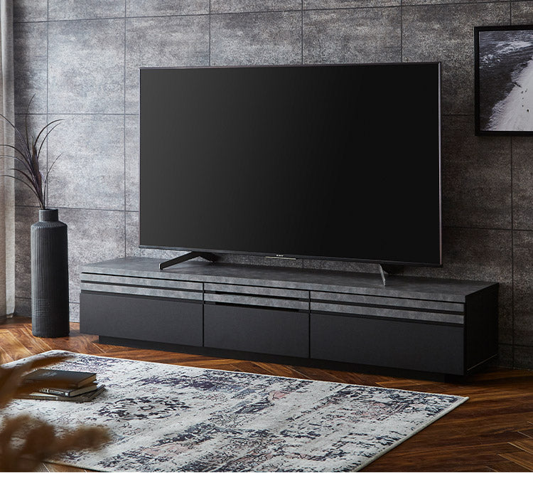 テレビ台 幅180 木製 国産 高級感 収納 キャドラ テレビボード ローボード テレビラック TV台 フルオープンレール リビング ダイニング 引き出し 棚 おしゃれ 北欧 家具 収納家具 モダン シンプル(代引不可)