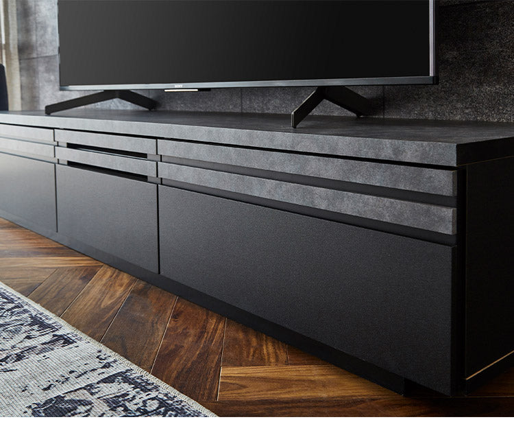 テレビ台 幅180 木製 国産 高級感 収納 キャドラ テレビボード ローボード テレビラック TV台 フルオープンレール リビング ダイニング 引き出し 棚 おしゃれ 北欧 家具 収納家具 モダン シンプル(代引不可)