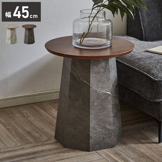 サイトテーブル 円形 幅45cm リビングローテーブル ラウンドテーブル センターテーブル 円卓 座卓折脚 一人暮らし ひとり暮らし 丸リビングテーブル おしゃれ 丸座卓 丸テーブル 木製 木目 北欧(代引不可)