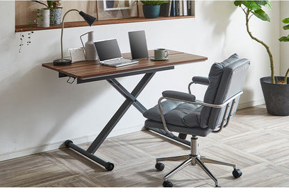 リフトテーブル 昇降式テーブル 幅120cm メラミン天板 高さ調節 ローテーブル 昇降テーブル おしゃれ 北欧 ナチュラル モダン カフェ センターテーブル ワークデスク ダイニング 折りたたみ(代引不可)