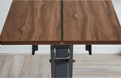 リフトテーブル 昇降式テーブル 幅120cm メラミン天板 高さ調節 ローテーブル 昇降テーブル おしゃれ 北欧 ナチュラル モダン カフェ センターテーブル ワークデスク ダイニング 折りたたみ(代引不可)