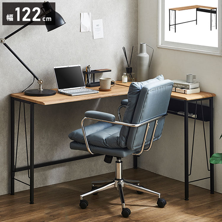 L字デスク 幅122cm パソコンデスク デスク l字型デスク l字 ツインデスク メラミン テレワーク デスク 広い幅PCデスク ワークデスク オフィスデスク コーナーデスク ゲーミングデスク おしゃれ(代引不可)