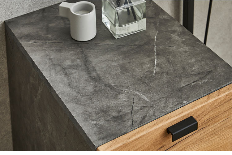 スリムワゴン デスクワゴン ワゴン チェスト ナチュラル デスクチェスト 引き出し 収納 キャスター 可動 学習机 デスクワーク テレワーク オフィス オフィス家具 サイドワゴン サイドチェスト(代引不可)