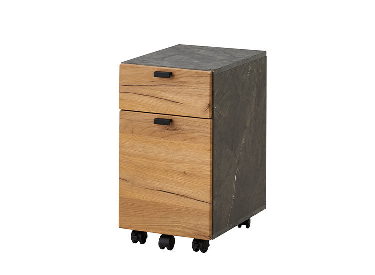 スリムワゴン デスクワゴン ワゴン チェスト ナチュラル デスクチェスト 引き出し 収納 キャスター 可動 学習机 デスクワーク テレワーク オフィス オフィス家具 サイドワゴン サイドチェスト(代引不可)