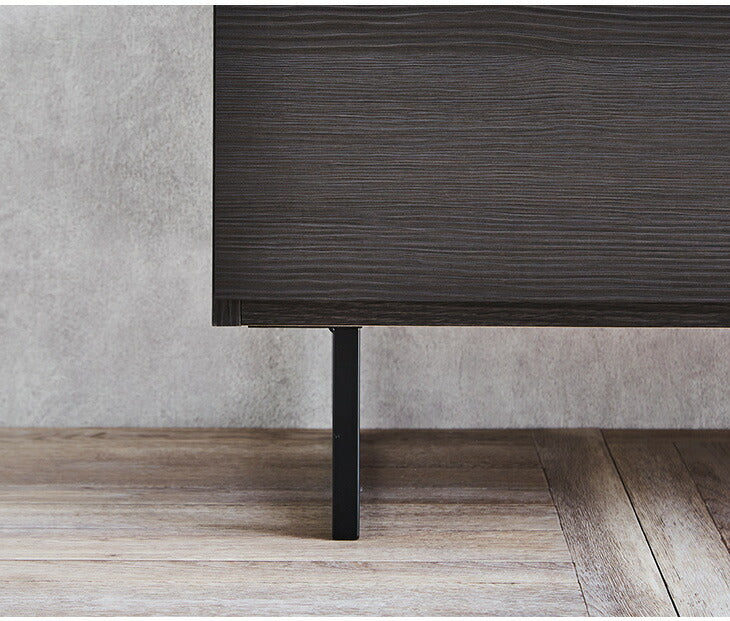 テレビ台 幅150 奥行40 高さ40 完成品 セラミック調 グレー ブラック ガラス 脚付きテレビ台 ローボード テレビボード TV台 TVボード(代引不可)