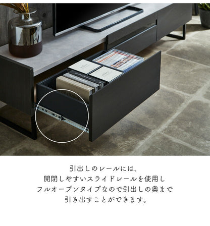 テレビ台 幅150 奥行40 高さ40 完成品 セラミック調 グレー ブラック ガラス 脚付きテレビ台 ローボード テレビボード TV台 TVボード(代引不可)