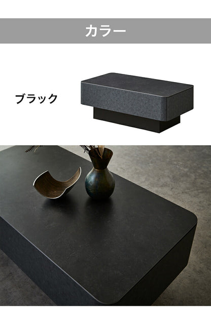 セラミック センターテーブル 引き出し 収納 テーブル 長方形 リビングテーブル おしゃれ ローテーブル シンプル モダン コンパクト 高級感 食卓テーブル 収納棚(代引不可)