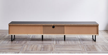 テレビ台 幅210 木製 日本製 完成品 収納 モダン 北欧 おしゃれ ブラウン ナチュラル 背面配線 引き出し ローボード 脚付きテレビ台 テレビボード TV台 TVボード テレビラック 新生活(代引不可)