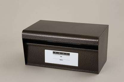 ブロックポスト SGE-83 エンボスブラウン ケイジーワイ工業 郵便ポスト 郵便受け 前入後出(代引不可)