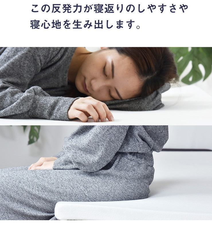 低反発マットレス セミダブル 厚さ4cm 28D オーバーレイマットレス マットレストッパー マットレスパッド(代引不可)