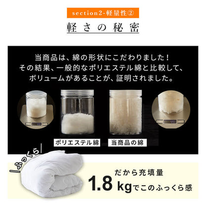 人工羽毛布団 セミダブルロング 170×210cm 掛け布団 寝具 洗濯可能 眠り 睡眠 軽い 軽量 ふんわり 保温 抗菌 消臭 布団 ふとん 暖か ポリエステル キルト ベッド 寝室 ひざ掛け 掛布団(代引不可)