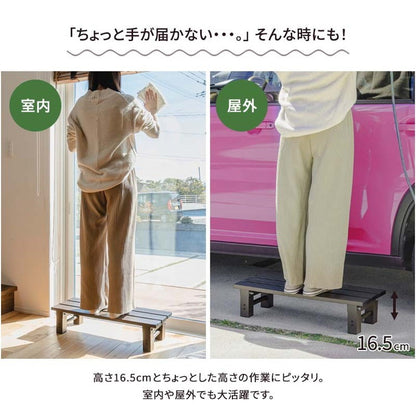 【5%OFF】踏み台 アルミステップ 1段 幅74cm アルミ踏み台 ステップ台 アルミ 縁台 ベンチ アルミベンチ 長椅子 椅子 アルミステップ台 ガーデニング 昇降 足場 段差ステップ(代引不可)