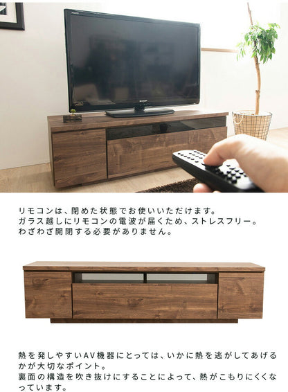 テレビ台 国産 180cm 完成品 デイジー テレビボード テレビラック ローボード 収納 棚 TV台 TVボード 日本製 配線スマート 木製(代引不可)
