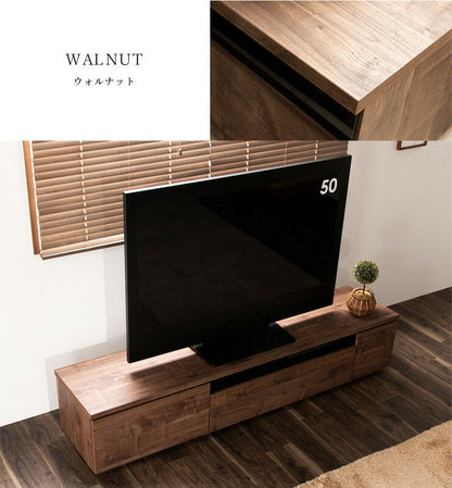 テレビ台 国産 180cm 完成品 デイジー テレビボード テレビラック ローボード 収納 棚 TV台 TVボード 日本製 配線スマート 木製(代引不可)