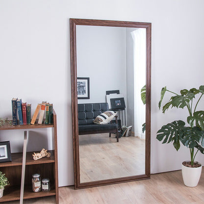鏡 ミラー 全身 姿見 アンティーク調大型ミラーW90 ホワイト ブラウン ライトブラウン 幅90ビッグミラー 全身鏡 壁掛け(代引不可)