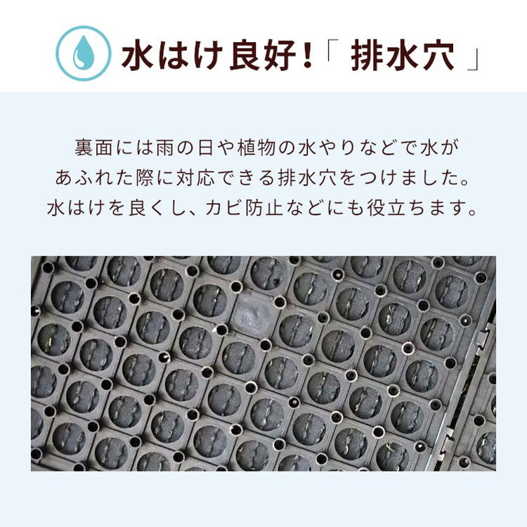 【5%OFF】人工芝 芝タイル 32枚入り 幅30cm 人工芝パネル ジョイント式 芝生 ベランダ 庭 ガーデニング ガーデン DIY セット 2.8平米 デッキ 正方形 屋外(代引不可)
