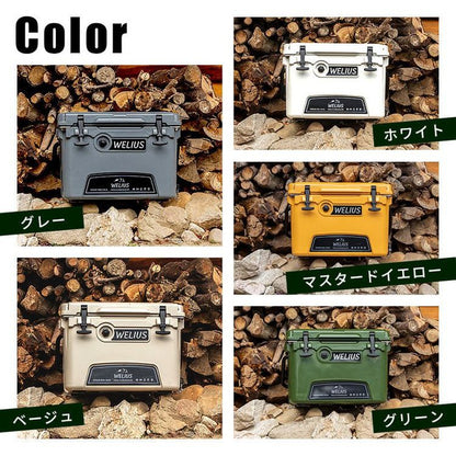 ハードクーラーボックス 18.9L 1年保証 6日間0度をキープする高い保冷力 優れた耐久性 クーラーボックス クーラーBOX 釣り キャンプ BBQ バーベキュー 運動会 海水浴 アウトドア スポーツ(代引不可)