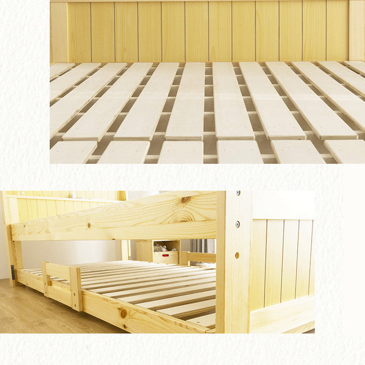 親子ベッド リーフ シングル 二段ベッド 2段ベッド カントリー調 パイン ツインベッド 二段ベッド大人用 二段ベッド 子供部屋(代引不可)