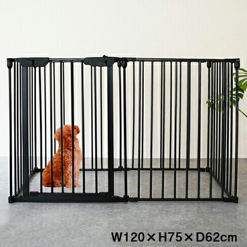 ペットゲージ Mサイズ 6枚セット ノルディ 小型・中型犬用 犬 ケージ 犬 ケージ 折り畳み 柵 サークル ペットサークル フェンス(代引不可)