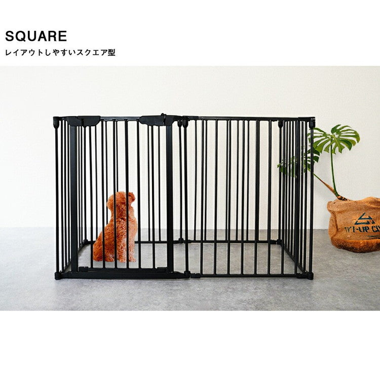 ペットゲージ Mサイズ 6枚セット ノルディ 小型・中型犬用 犬 ケージ 犬 ケージ 折り畳み 柵 サークル ペットサークル フェンス(代引不可)