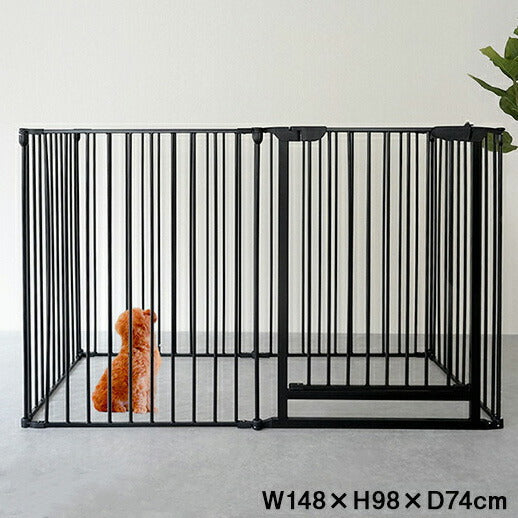 ペットゲージ ハイタイプ 6枚セット ノルディ 小型・中型・大型犬用 犬 ケージ 犬 ケージ 折り畳み 柵 サークル ペットサークル フェンス(代引不可)