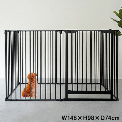 ペットゲージ ハイタイプ 6枚セット ノルディ 小型・中型・大型犬用 犬 ケージ 犬 ケージ 折り畳み 柵 サークル ペットサークル フェンス(代引不可)