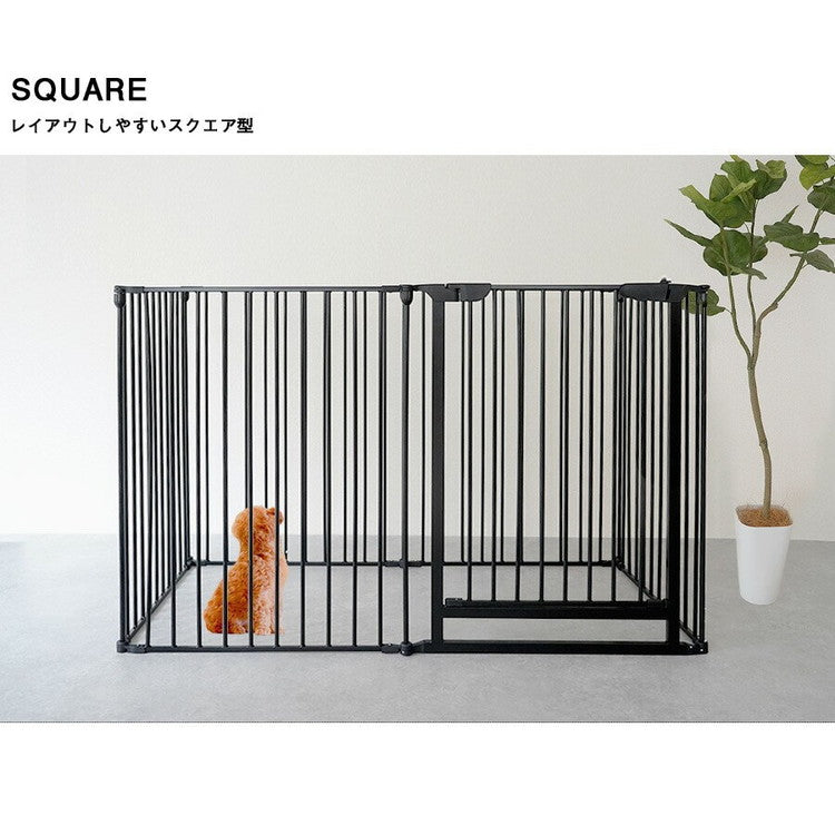 ペットゲージ ハイタイプ 6枚セット ノルディ 小型・中型・大型犬用 犬 ケージ 犬 ケージ 折り畳み 柵 サークル ペットサークル フェンス(代引不可)