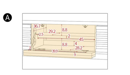 完成品 国産 格子状 テレビ台 幅120cm 天然木 テレビボード TVボード アルダー 無垢使用 木 天然木 高級感 ローボード120(代引不可)