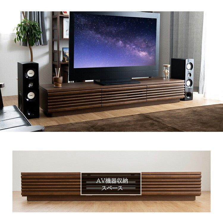 完成品 国産 格子状 テレビ台 幅180cm 天然木 テレビボード TVボード アルダー 無垢使用 木 天然木 高級感 ローボード120(代引不可)