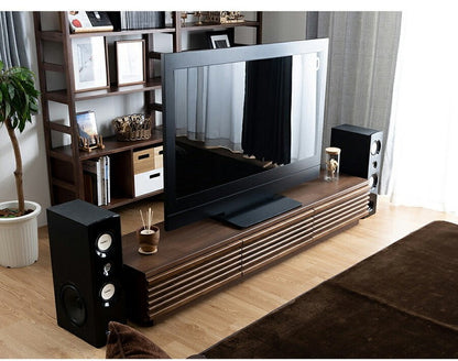 完成品 国産 格子状 テレビ台 幅180cm 天然木 テレビボード TVボード アルダー 無垢使用 木 天然木 高級感 ローボード120(代引不可)