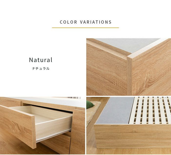 チェストベッド 収納付きベッド シングル フレームのみ ヘッドレスタイプ 引き出し4杯チェスト 大容量収納 すのこベッド 大型シングルベッド 収納ベッド 収納付きベッド(代引不可)