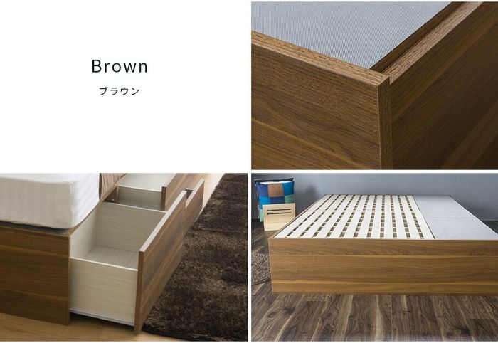 チェストベッド 収納付きベッド シングル フレームのみ ヘッドレスタイプ 引き出し4杯チェスト 大容量収納 すのこベッド 大型シングルベッド 収納ベッド 収納付きベッド(代引不可)