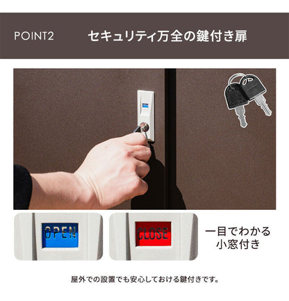 物置 幅90cm スチール 小型物置 大型 鍵付き ロック付き スチール物置 屋外 おしゃれ 物置き 掃除道具 ガーデニング アウトドア ペットグッズ ゴミ入れ 園芸用品 ガーデン用品 道具箱 収納庫(代引不可)